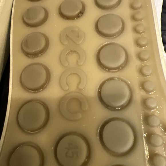 $149 Men's Ecco Soft 7 Sneaker Marine Blue Leather Mens Size 45 US 11, 11.5 - Picture 8 of 9